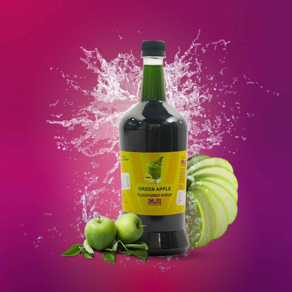 Green Apple Flavoured Syrup