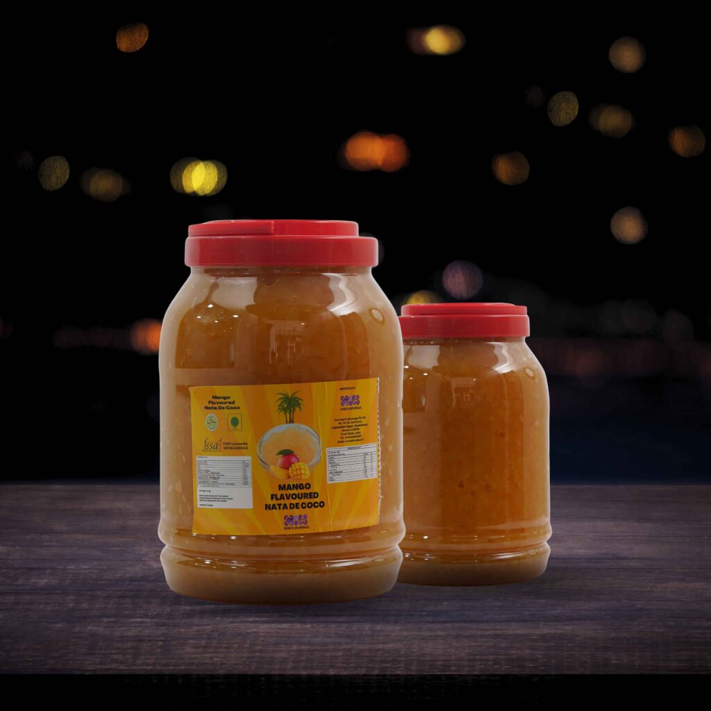Mango Flavoured Nata De Coco