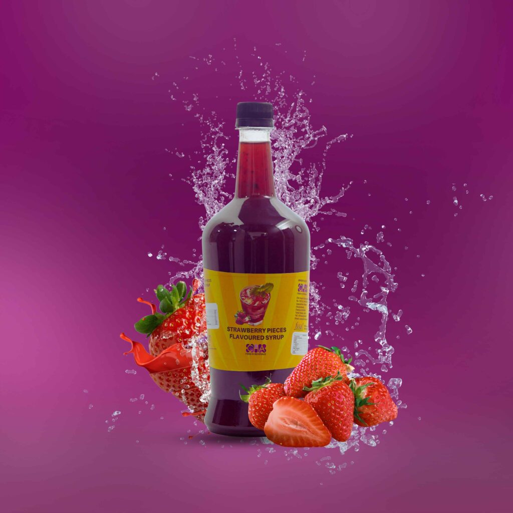 Strawberry Pieces Flavoured Syrup