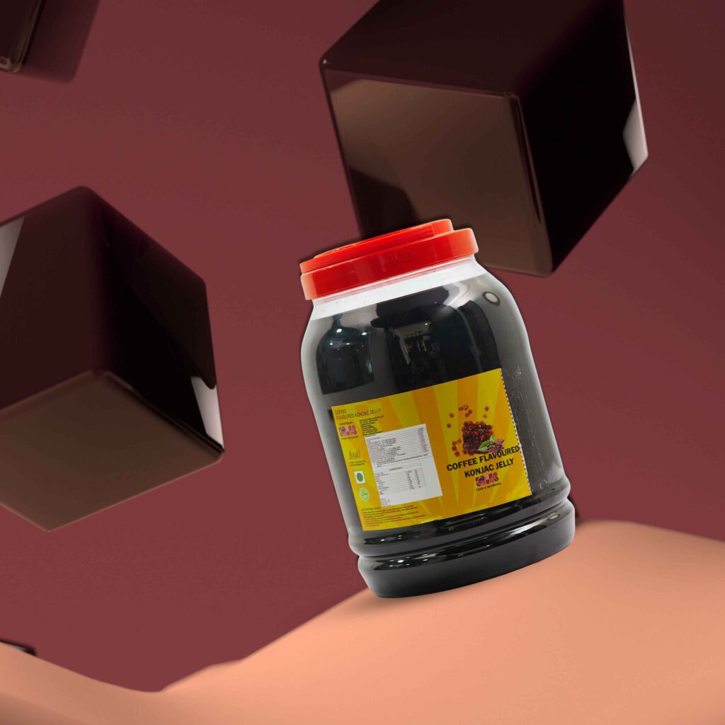 Coffee Flavoured Konjac Jelly