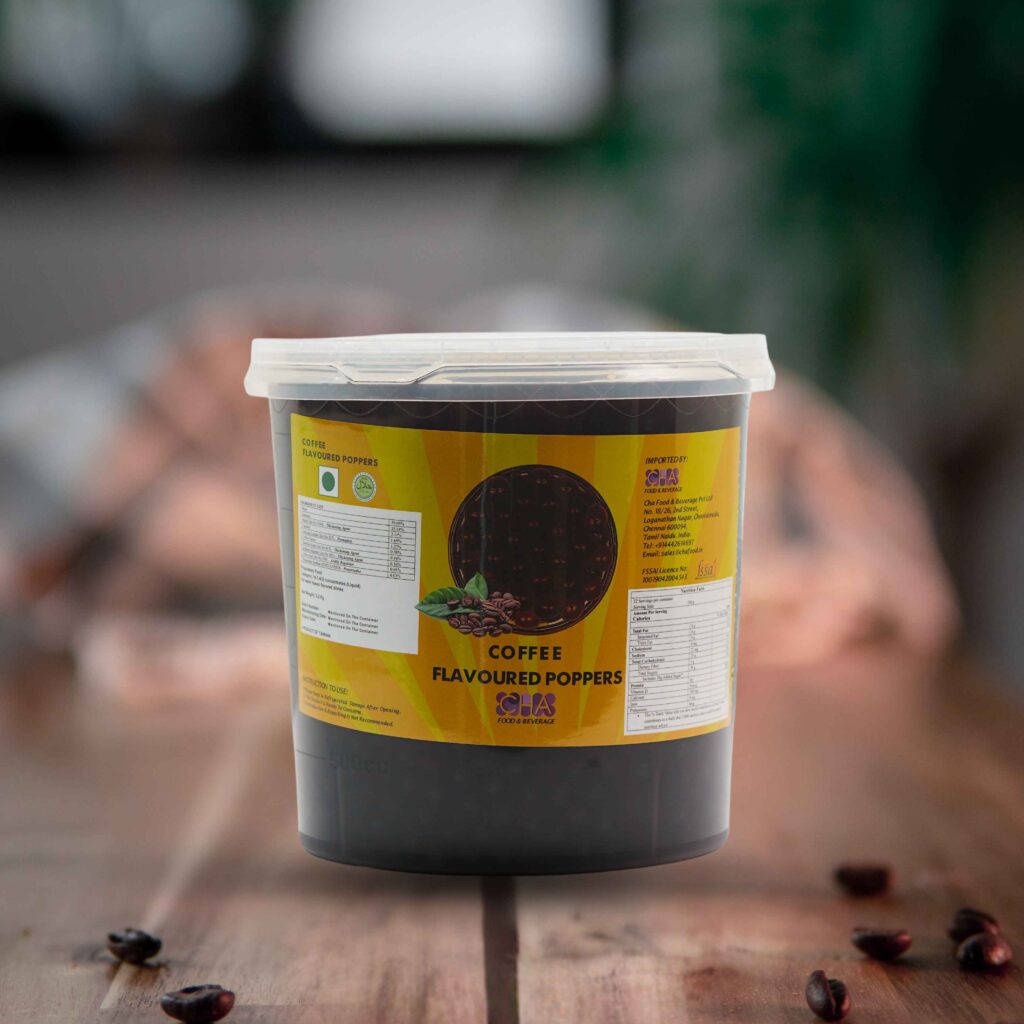 Coffee Flavoured Poppers